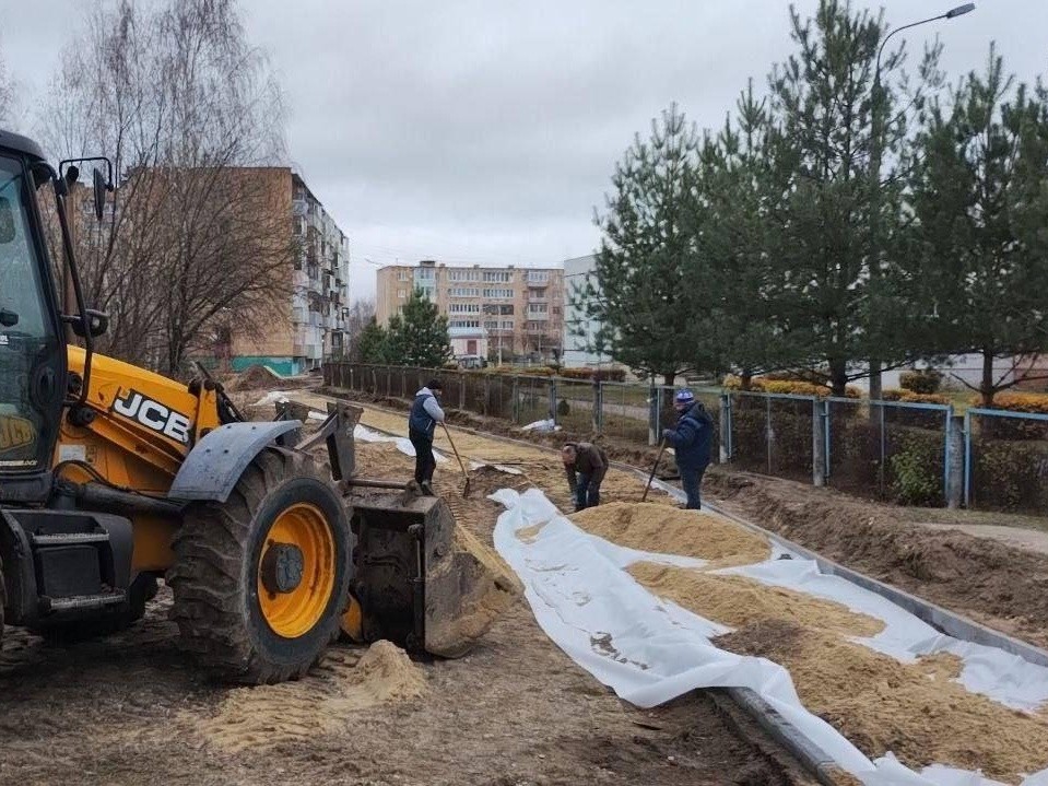 Пешеходную дорожку построят между садиком и детской поликлиникой в Шатуре