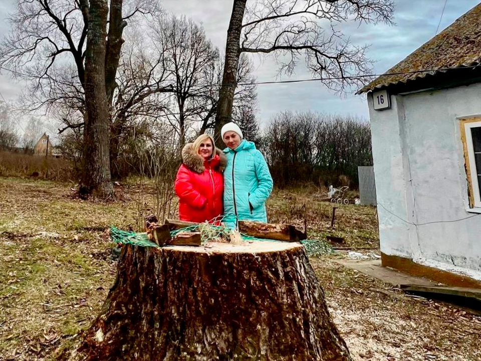 Спасти дом от падения старых деревьев помогли матери погибшего на СВО солдата