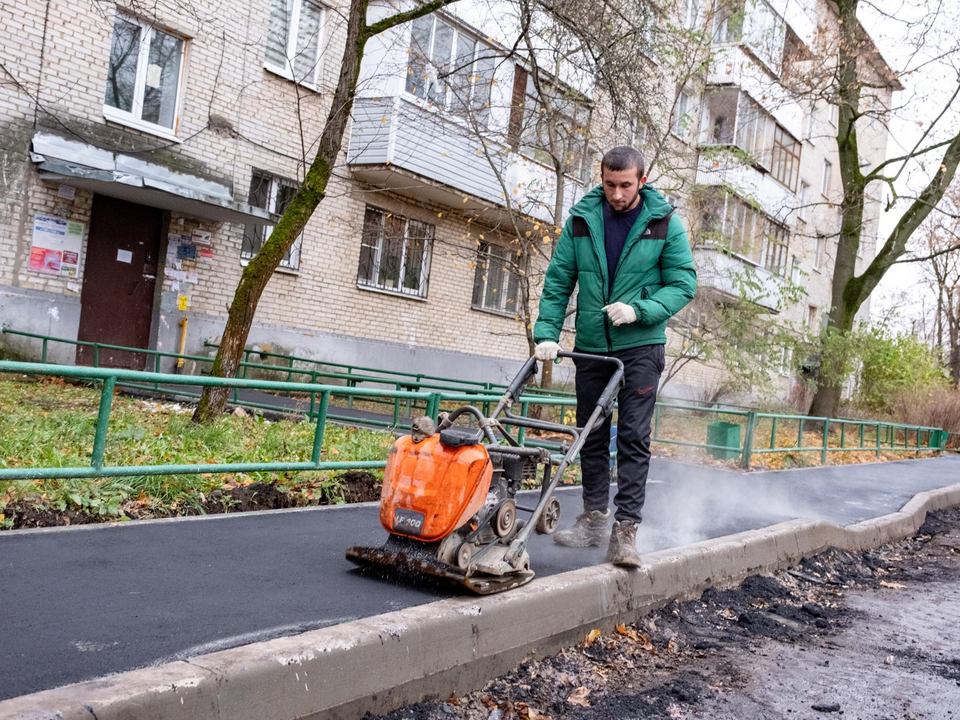 Благоустройство в квартале 3а Лыткарина выполнено на 80 процентов