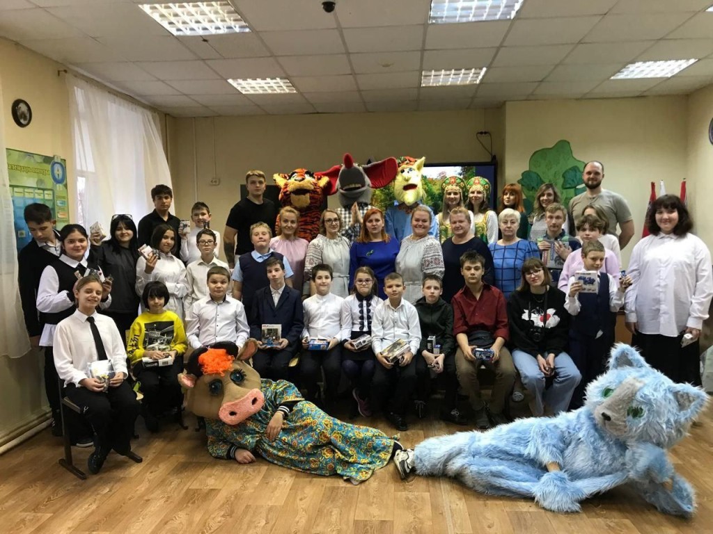 В Наро-Фоминской школе для обучающихся с ОВЗ совершили экспедицию в мир книг