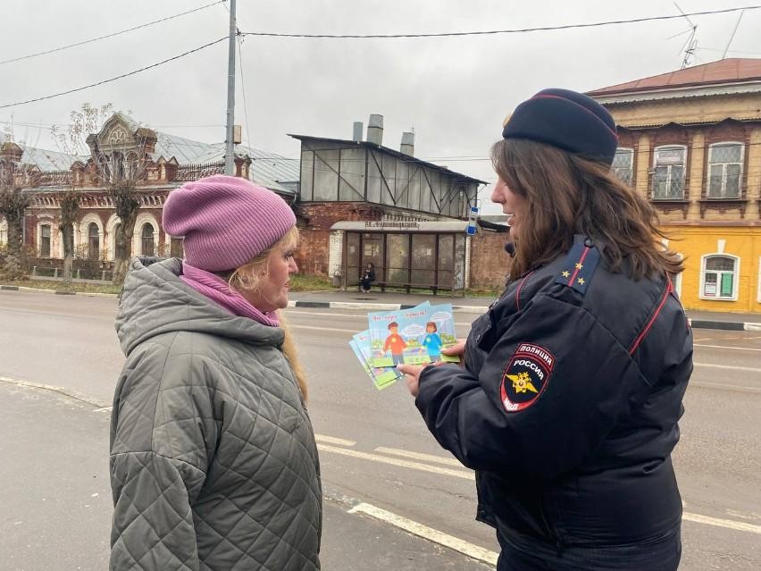 В Павлово-Посадском городском округе проходят акции безопасности вблизи пешеходных переходов