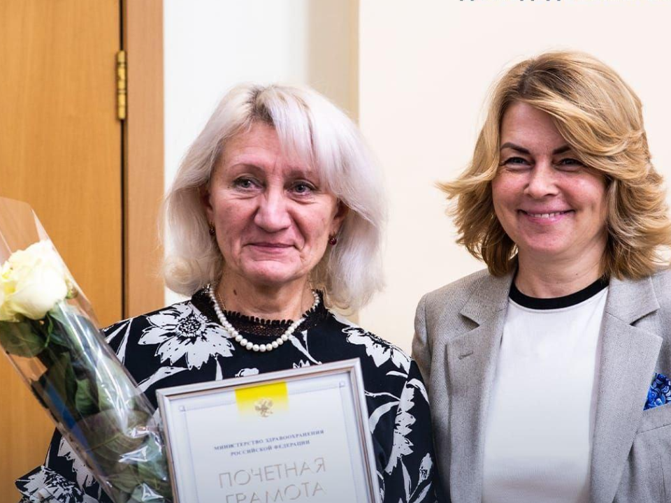 Почетной грамотой за преданность профессии награждена старшая акушерка Домодедовской больницы