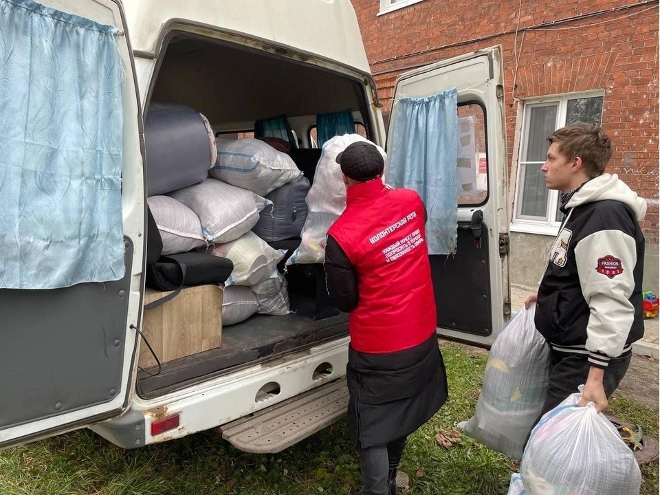 Шатурские волонтеры помогли с переездом участнику специальной военной операции