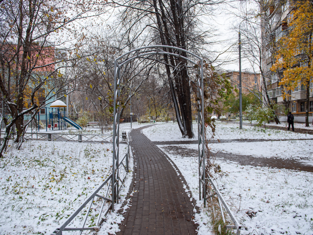 Снег в Подмосковье задержится