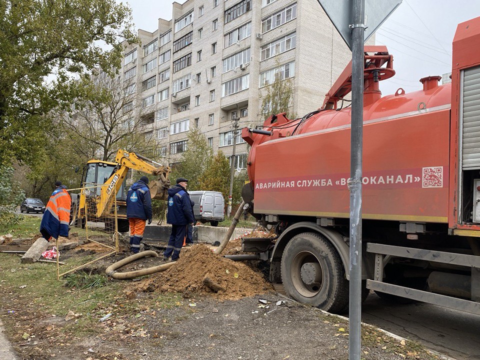 Ремонт канализационных сетей завершили в Правдинском