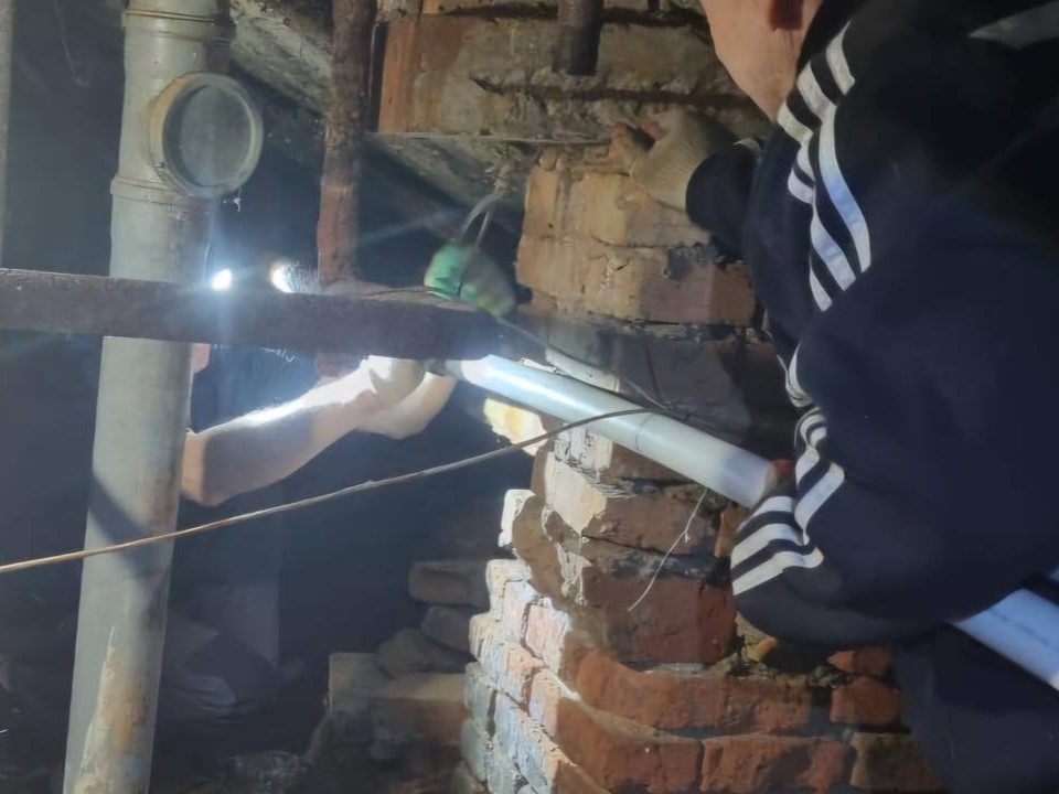 Горячую воду вернули в жилой дом на улице Советской Конституции в Ногинске