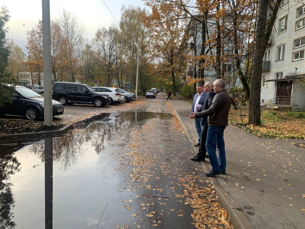 Проблемы подтоплений и бесхозных авто решат краснознаменские власти на встрече с жителями