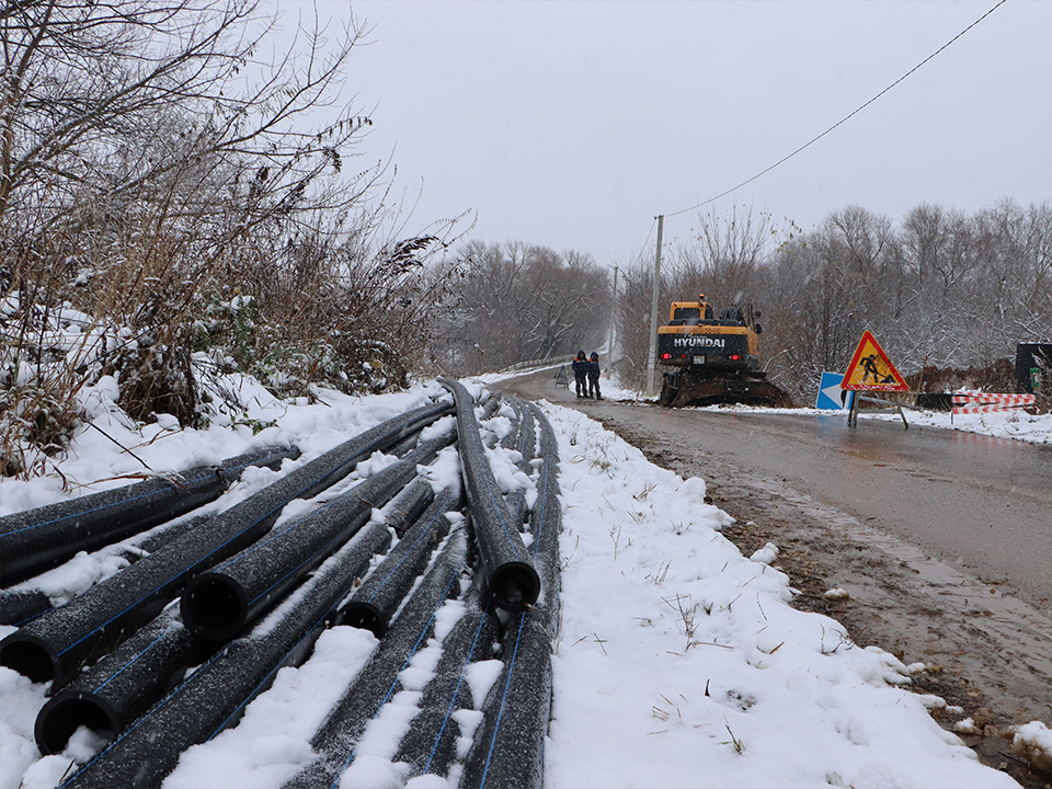 На новом водозаборном узле в деревне Летуново начинают бурить скважину