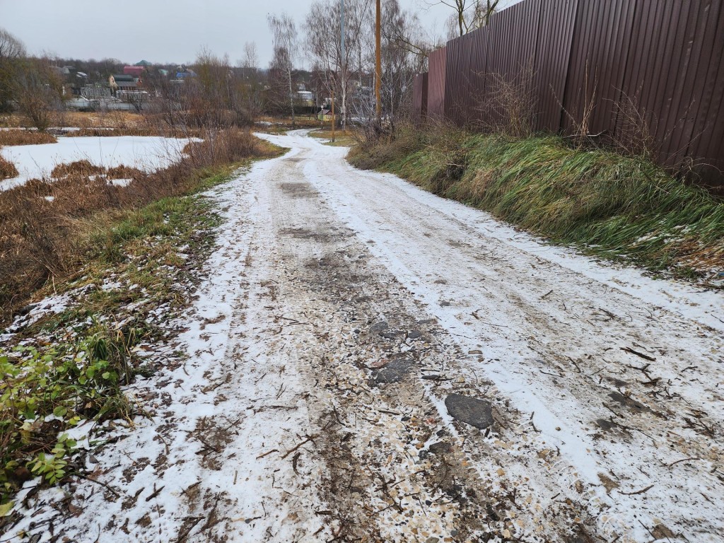 Дорогу в коломенском СНТ«Урожай» обследуют по просьбам дачников