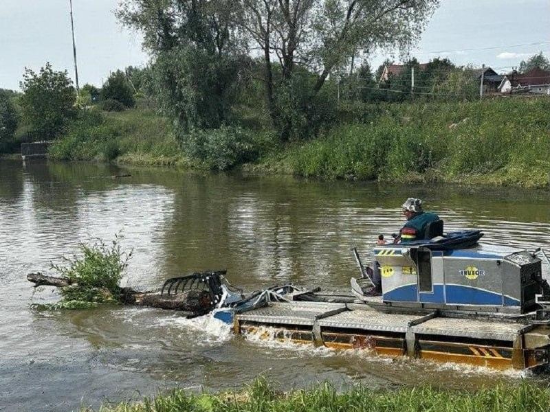 В Дмитровском округе очистили два водоема после голосования на «Доброделе»