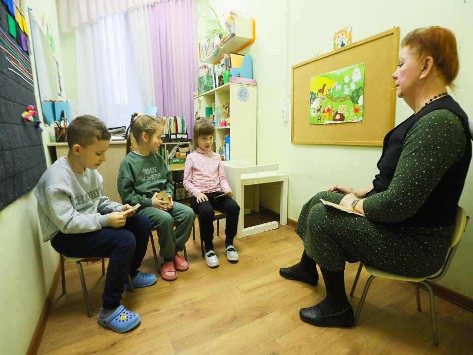 В Орехово-Зуеве у детей устраняют нарушения речи