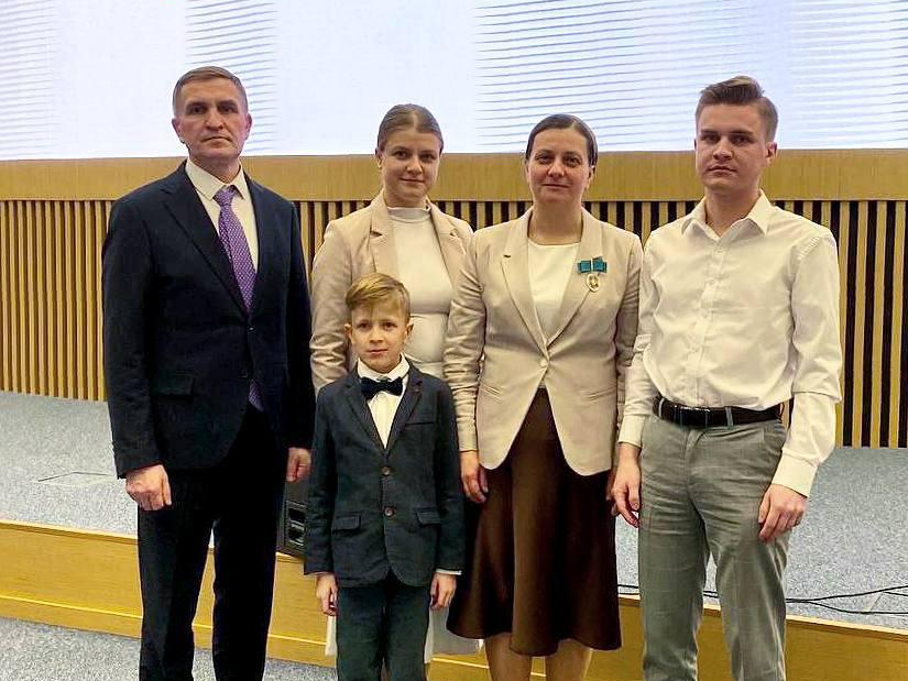 Жительница Сергиева Посада удостоена почетного знака «Материнская слава»