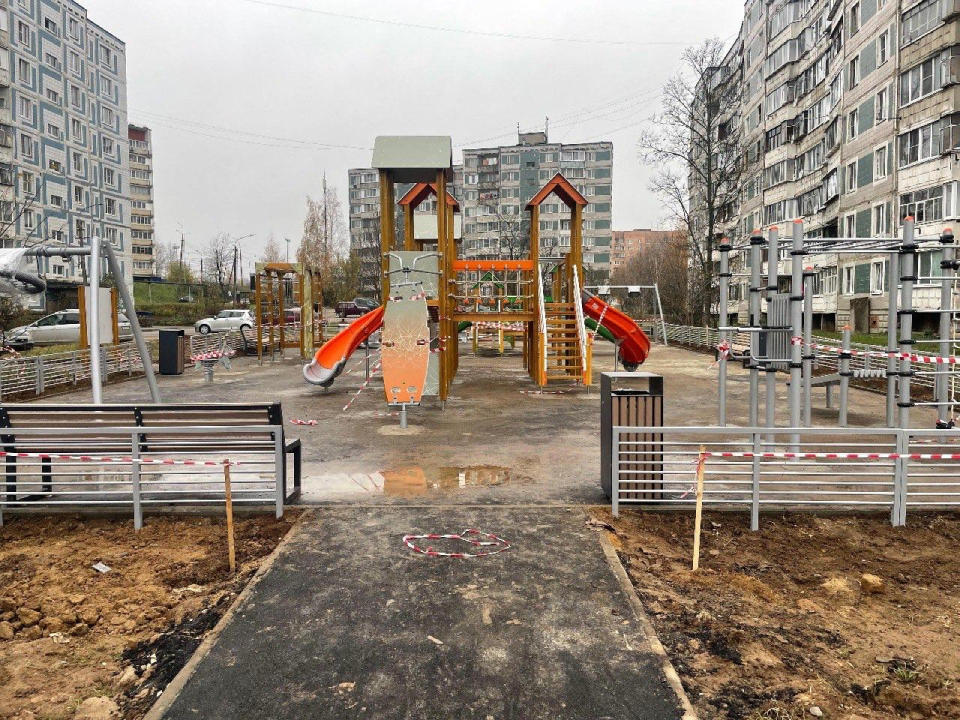В Истре скоро откроются четыре новых детских площадки