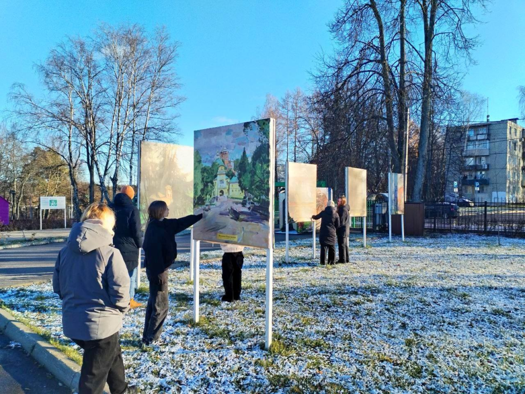 В парке Хотькова теперь можно наслаждаться летними пейзажами круглый год