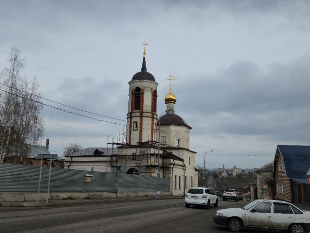 Реставрацию храма святителя Николая Чудотворца возобновили в Серпухове