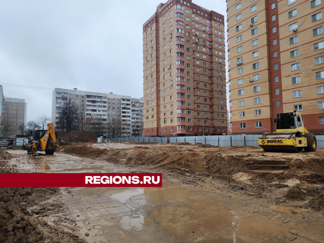 Три новые спортплощадки откроют одновременно с новым корпусом школы в Чехове