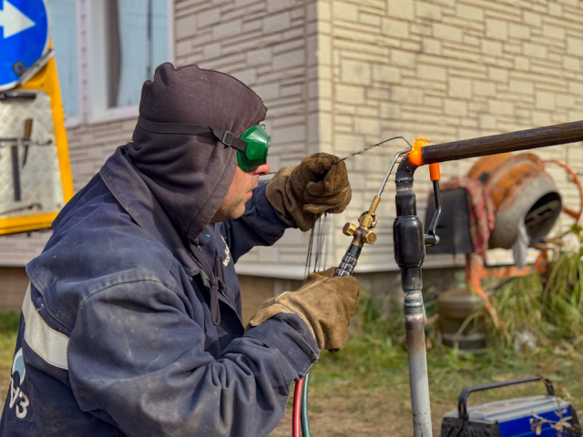 Более шести километров новых газовых сетей построили в селе Непецино