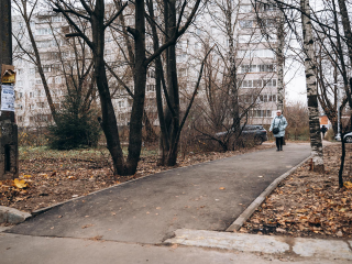 Вместо народных троп в Щелкове обустроили удобные тротуары