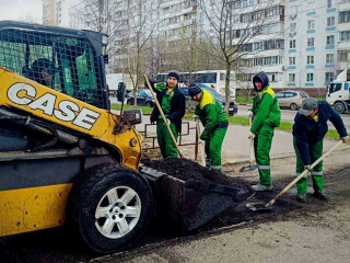 Дорожные рабочие за неделю залатали более 200 кв. м. ям на улицах Электростали