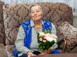 Каширянка, которую поздравили с 95-летием, рассказала о Великой Отечественной войне