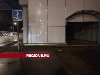 Минтранс решит вопрос освещения надземного перехода на Туполева после реконструкции дороги