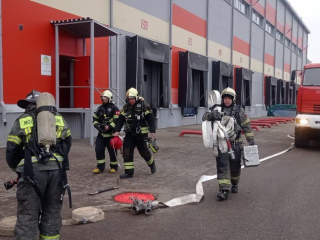 В Шахово успешно ликвидирован условный пожар