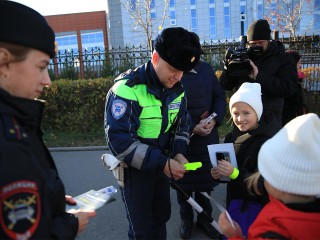 Жители Долгопрудного «засветились» на улице Дирижабельная на выходных