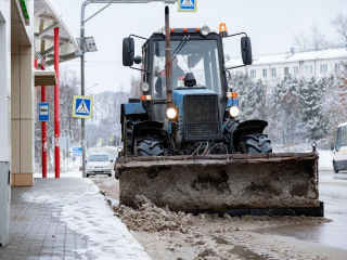 Пескосоляной смесью будут обрабатывать дороги в Кашире во избежание гололедицы