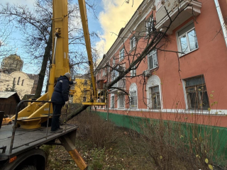 В Люберцах устраняют последствия урагана