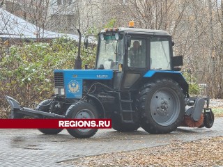 Королевские коммунальщики очистили городские улицы с помощью спецтехники