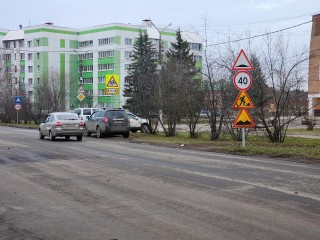 На улице Советской в Коломне отремонтировали дорогу