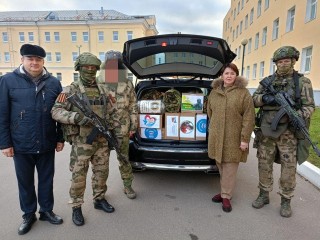 Волонтеры Балашихи передали гуманитарный груз участникам СВО