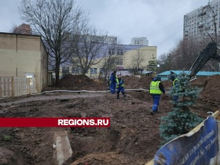 Новые трубы отопления смонтировали на улице Панфилова в Химках