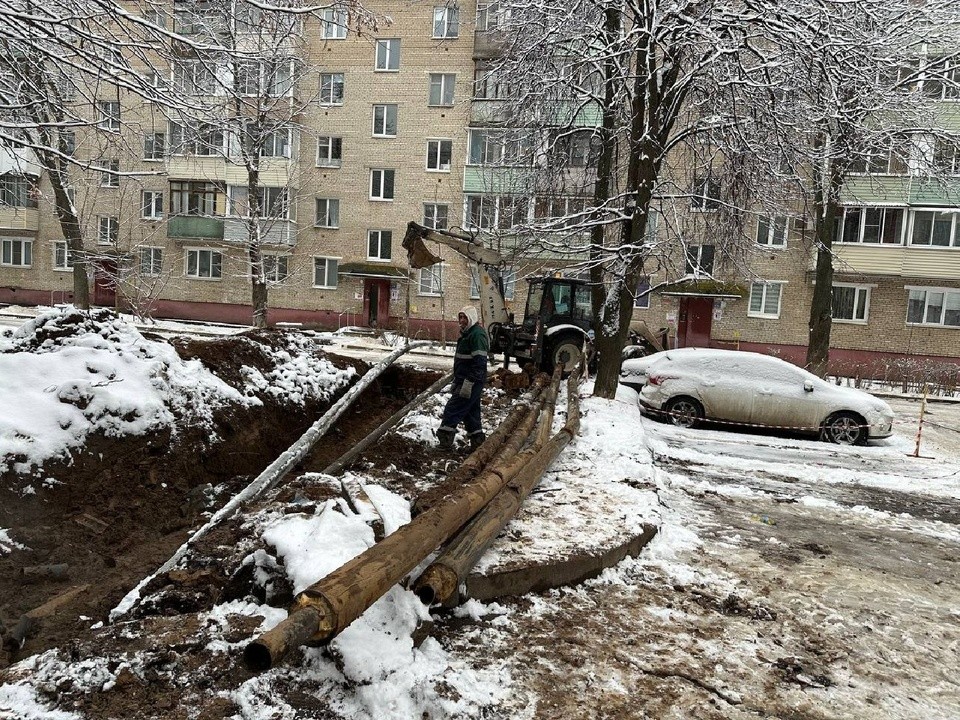 В Красногорске восстановят сети водоснабжения на улице Ленина