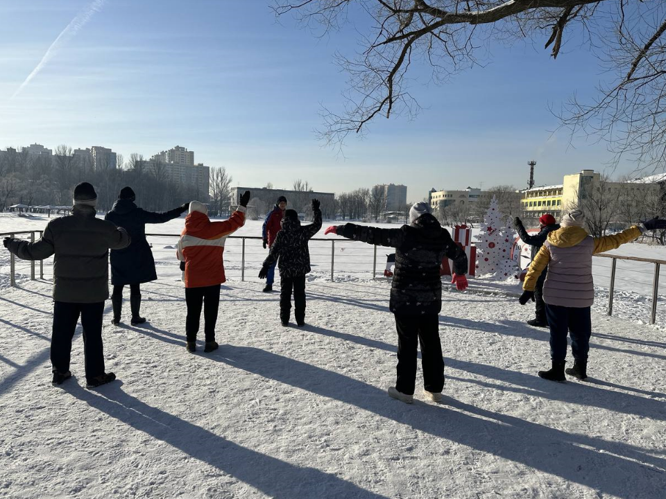 Жителей Рузы пригласили на зарядку в парк 18 и 19 декабря