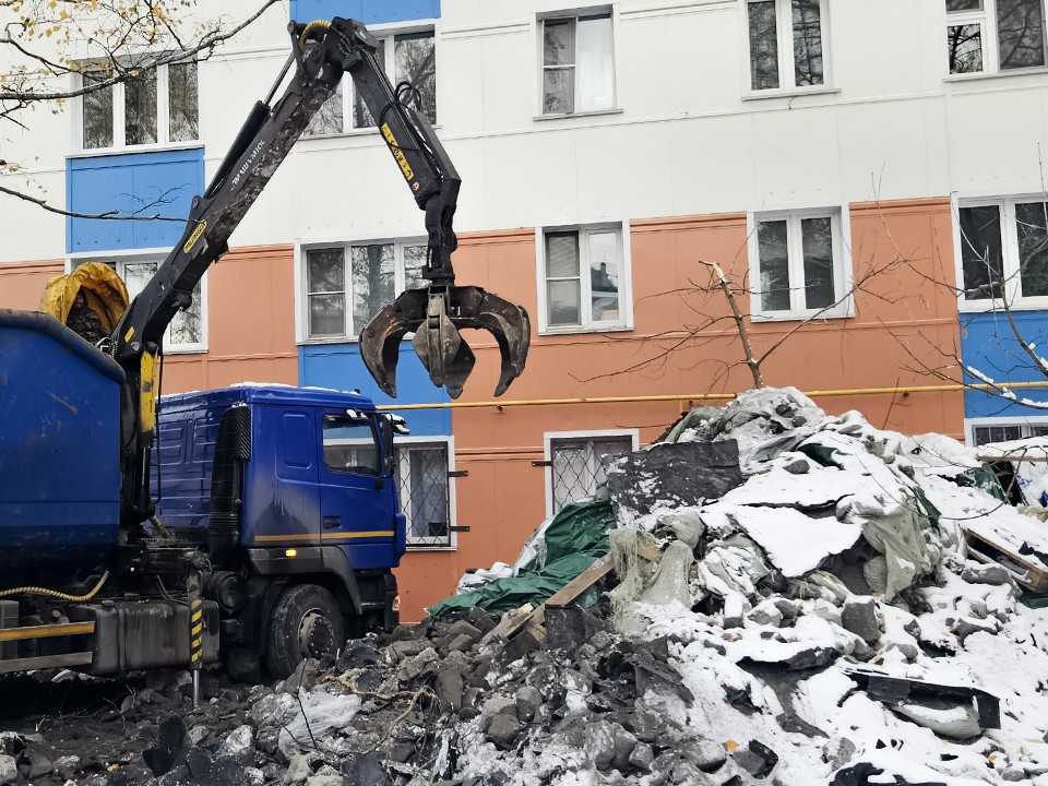 Жители Подмосковья начнут утилизировать стройотходы экологично