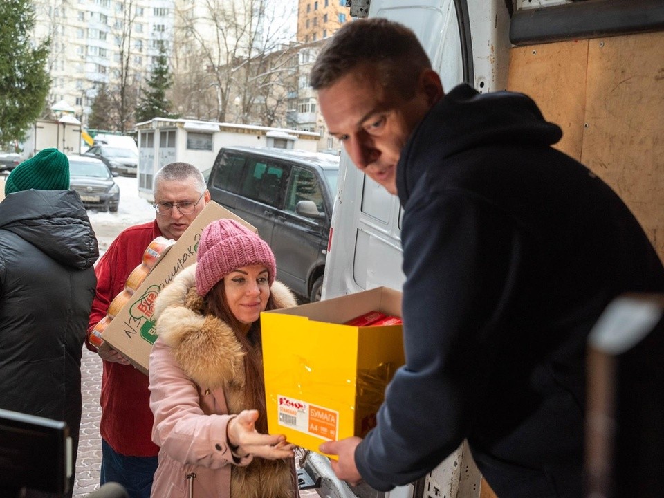 Гуманитарный конвой из Реутова отправляется в Запорожье