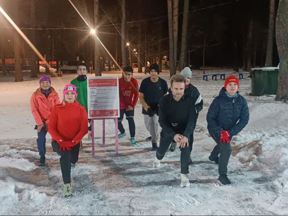 В Котельниках каждую неделю спортсмены собираются на зарядку