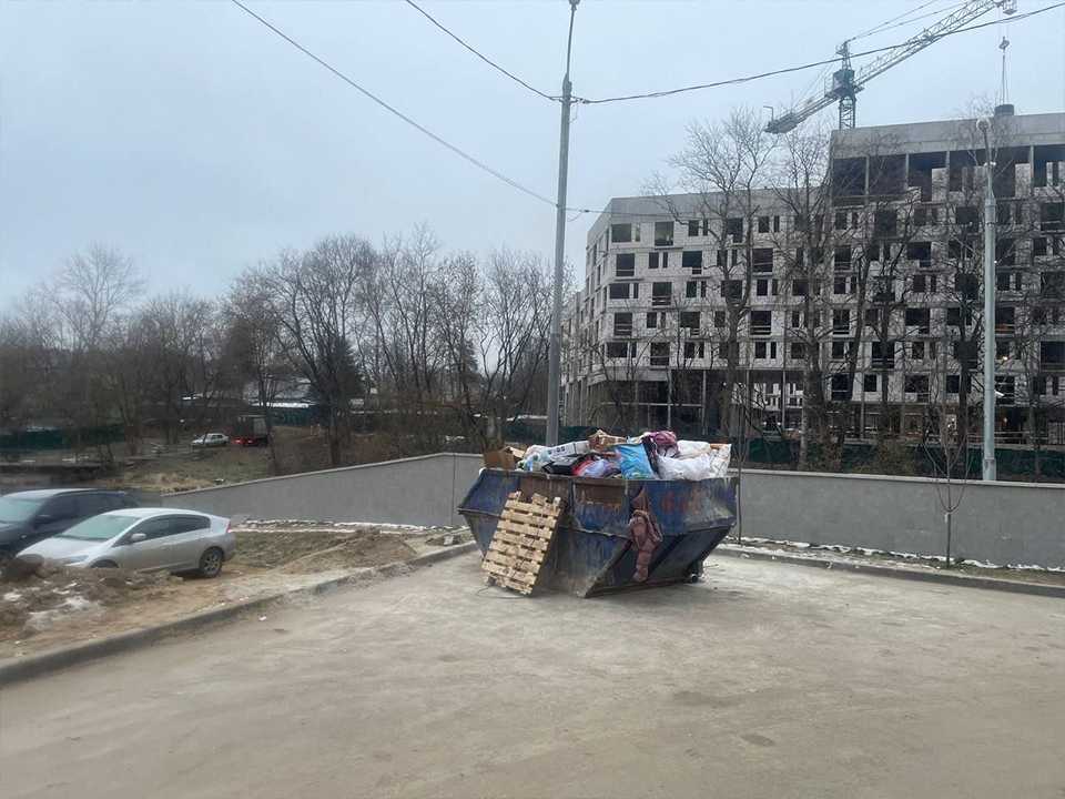 В Королеве ликвидировали свалку строительных отходов у реки на Советской улице