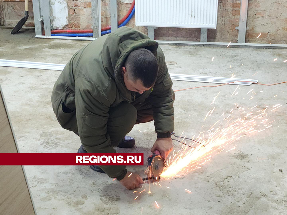 В Волоколамске спортзал «Гвардия» готовится к запуску новой системы отопления