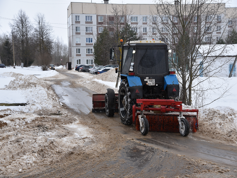 По просьбам лотошинцев расчищены дороги в деревнях округа