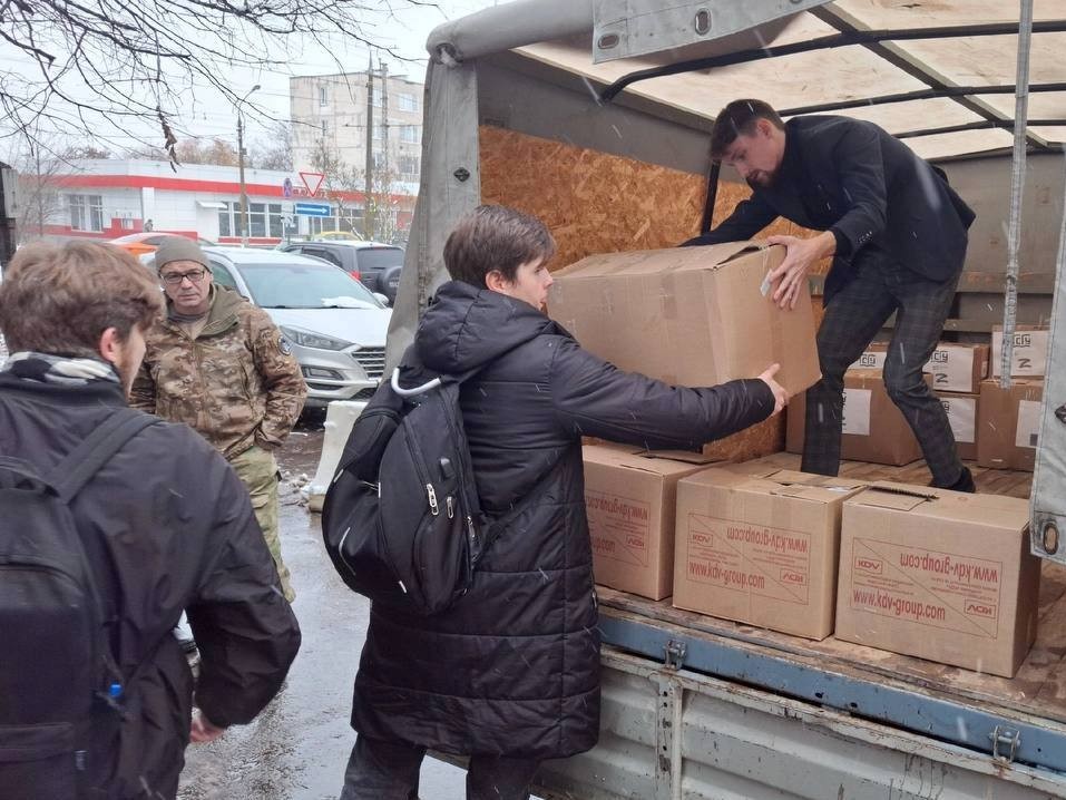 Бойцы СВО поблагодарили ГСГУ за доставленную гумпомощь