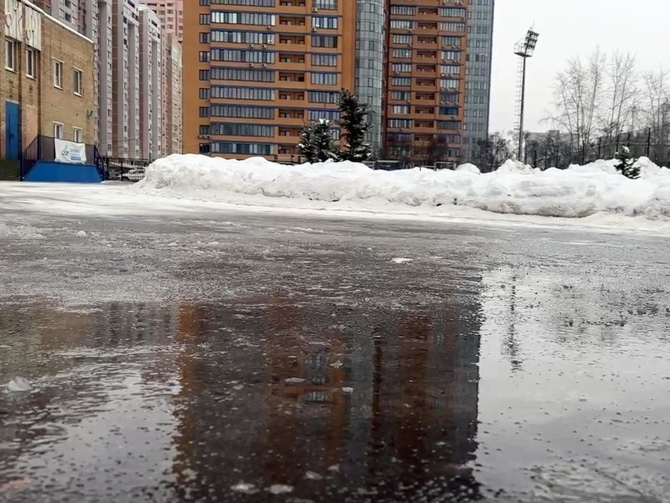 В районах Подмосковья ожидается ледяной дождь