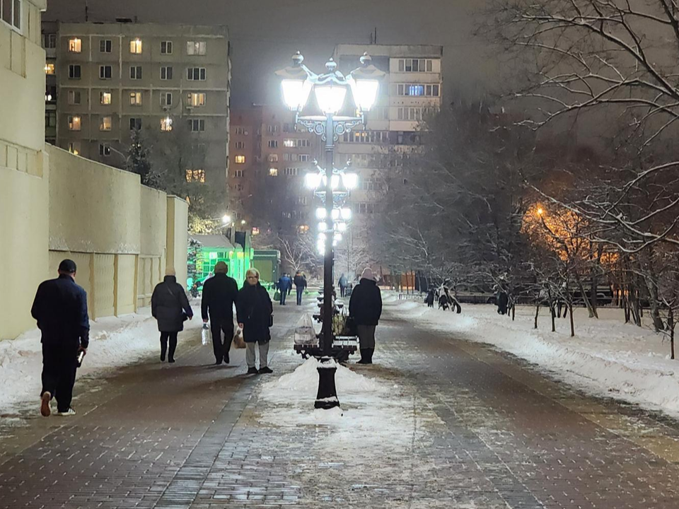 Школьный бульвар в Раменском перестал быть темным
