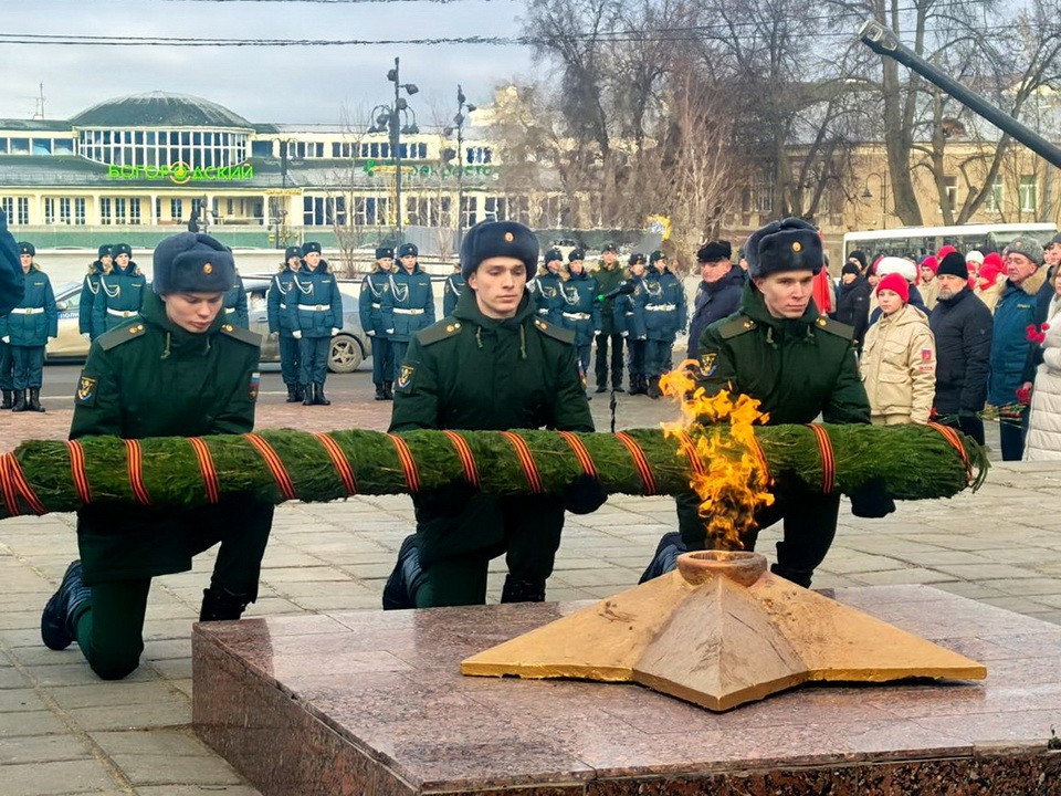 Участников контрнаступления 1941 года под Москвой вспомнили в Ногинске