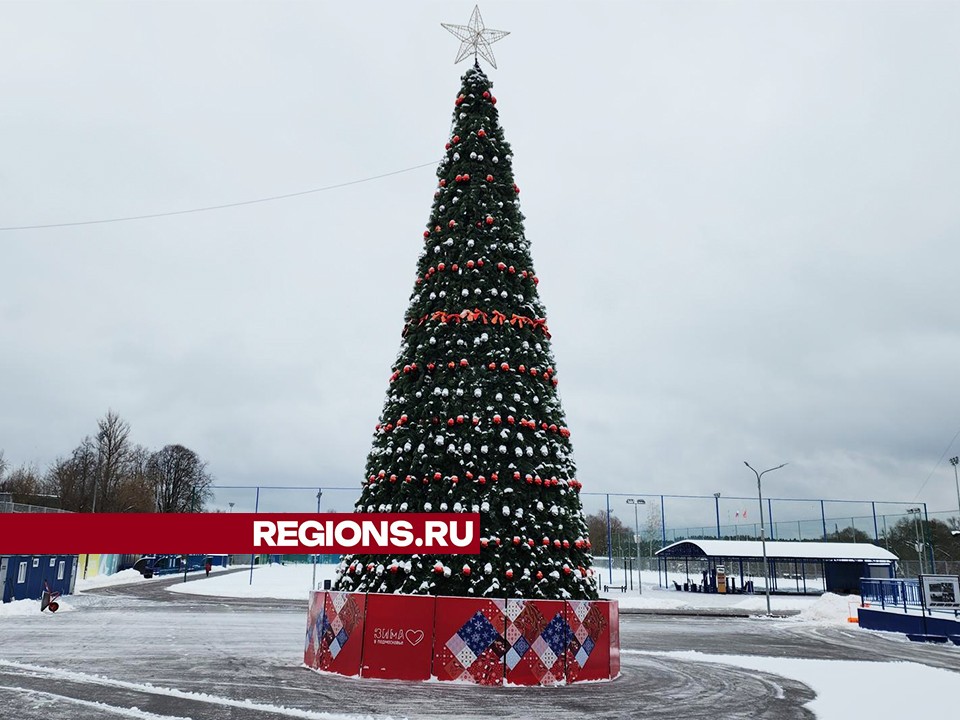 Катки, горки и елки готовят в Звенигороде к новогодним каникулам