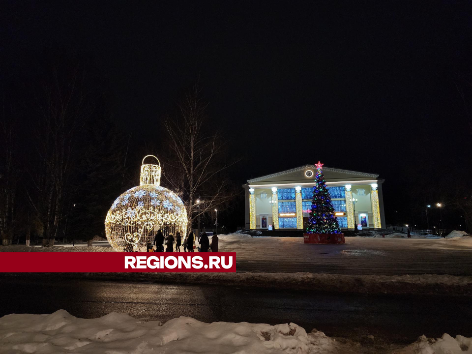 Три новые праздничные локации открыли в Дубне перед Новым годом