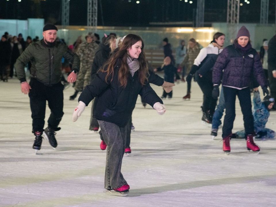 В Одинцове покататься на коньках можно на прудах и в парках