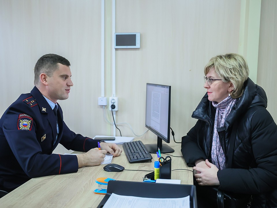 Полицейские Наро-Фоминска проведут прием жителей по личным вопросам в декабре