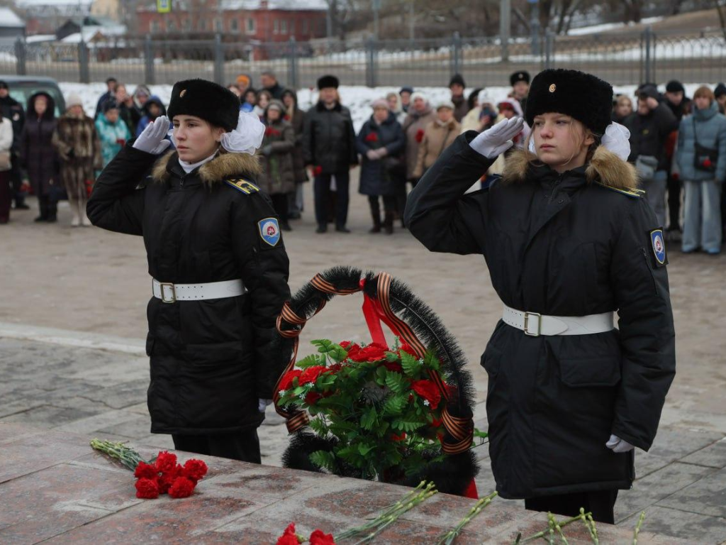 В Сергиевом Посаде вспомнили о подвиге героев, отстоявших Москву в 1941 году